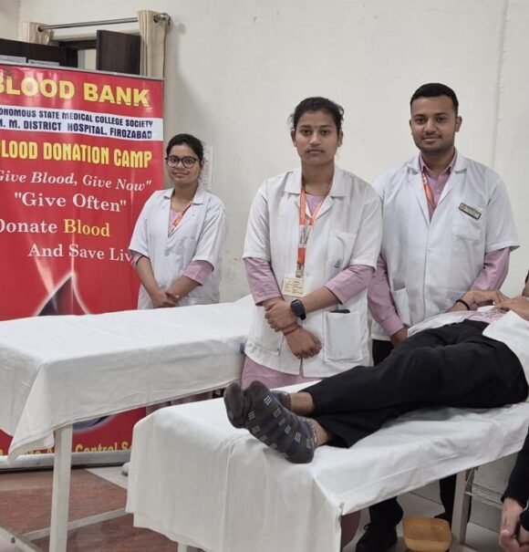 15-02-2025 Blood Donation Camp Colege Campus
